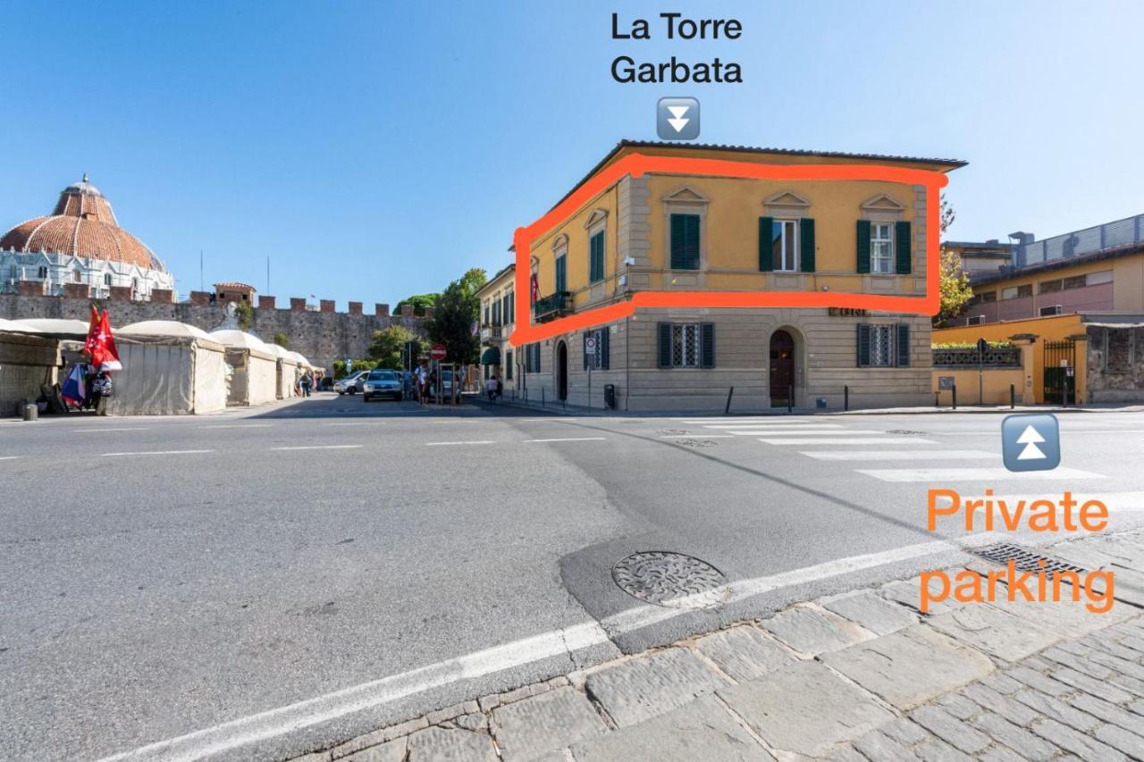 La Torre Garbata Hotel Pisa Bagian luar foto