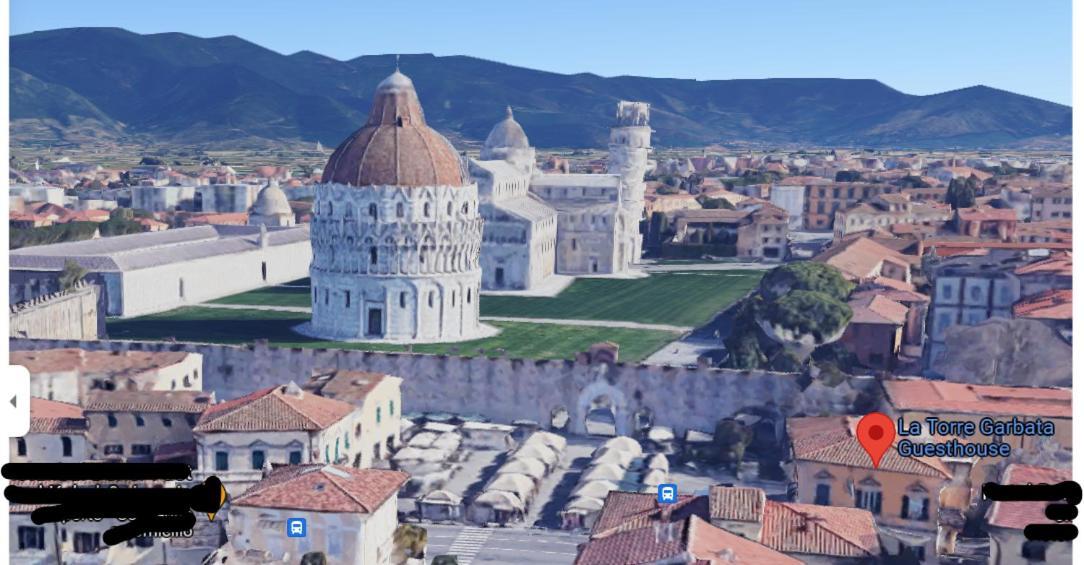 La Torre Garbata Hotel Pisa Bagian luar foto